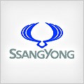 SSANGYONG logo ecu